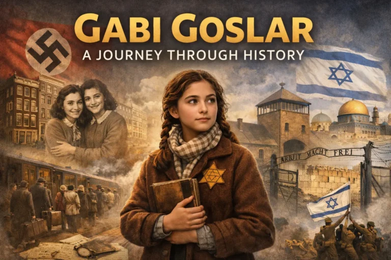 Gabi Goslar: A Journey Through History